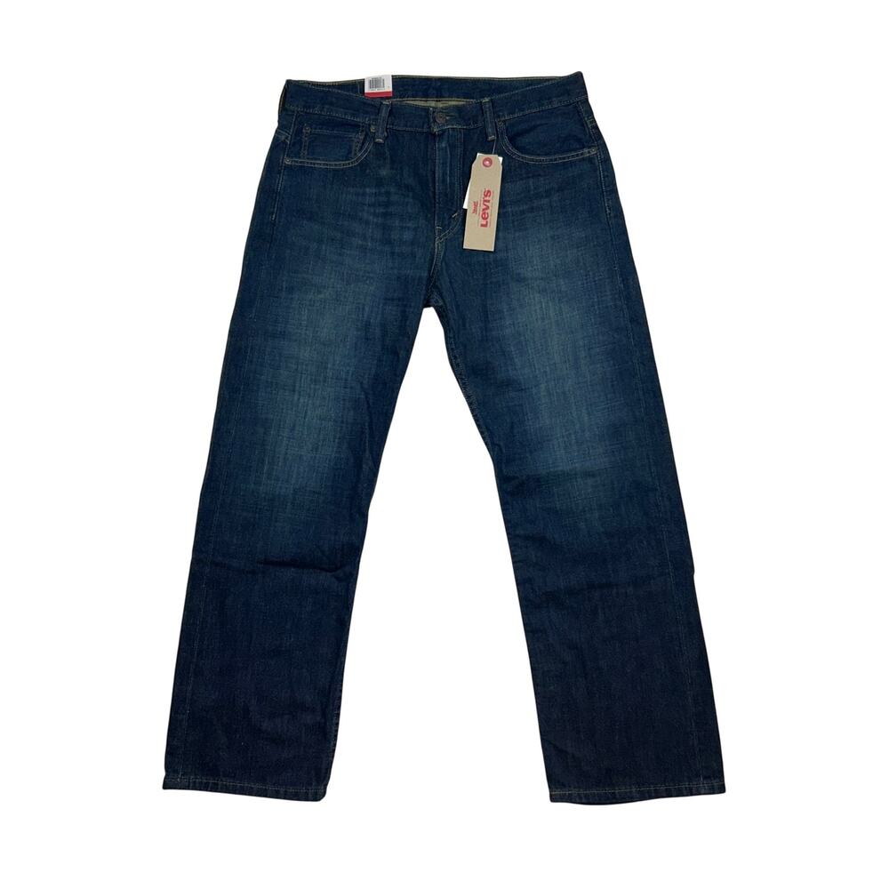Levi's 569 Loose Straight Jeans Mens 32x30 NWT Dark Wash Denim 00569-0132